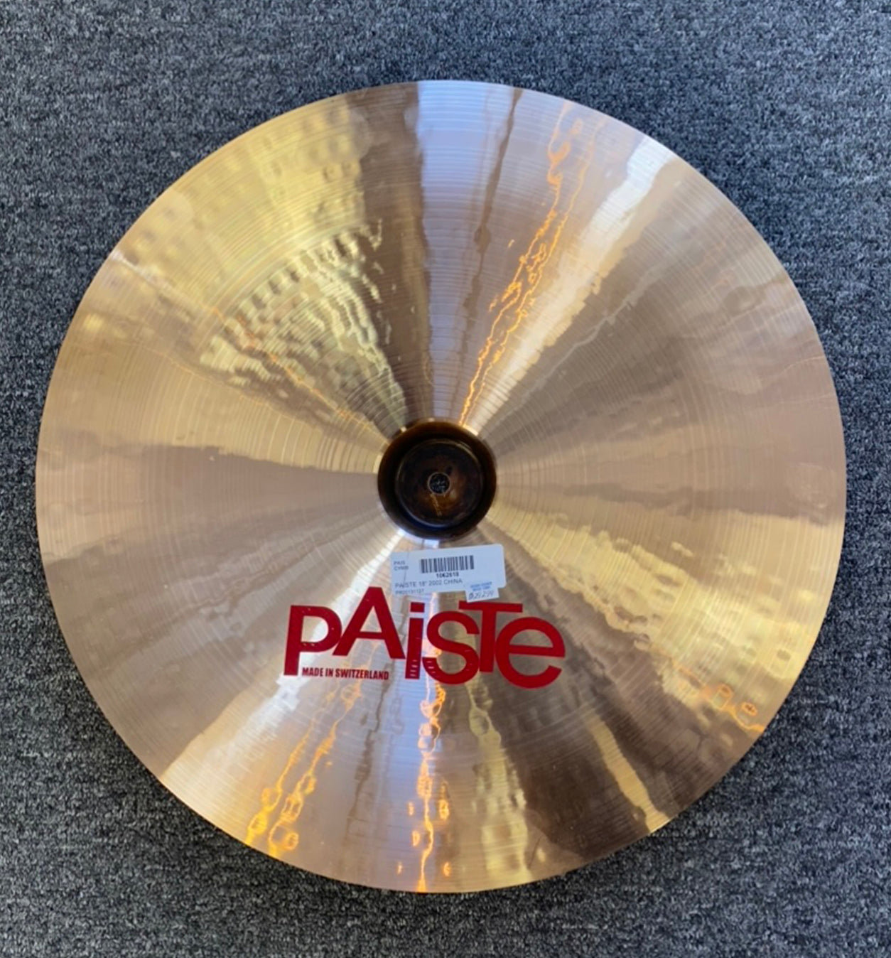 Paiste 2002 China Cymbal 18" 1062618