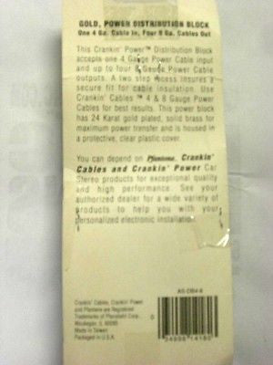 Crankin' Power Distribution Block AS-DB4-8