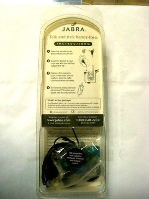Jabra 2.5-3.5mm 302 Dual Pin 2Waybud for Push-to-talk Two-Way Radios