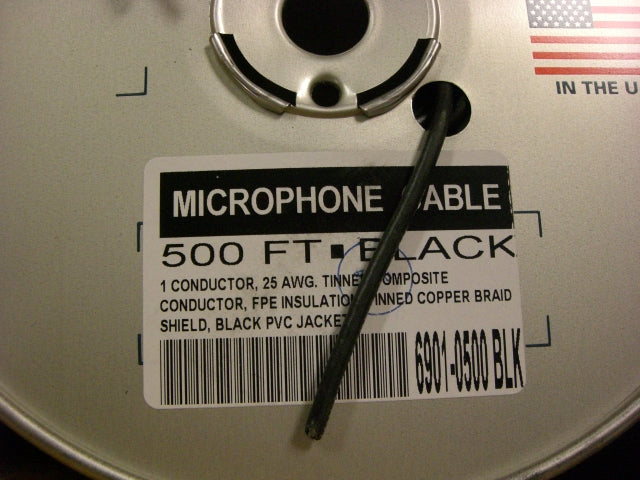 Microphone Cable 500ft Roll