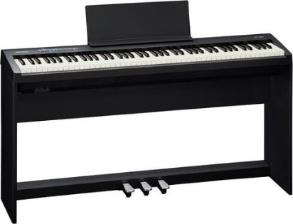 amargo letra monitor ROLAND FP-30-BKC SUPERNATURAL DIGITAL PIANO W/ STAND & PEDAL BOARD - B –  Ocean County Music