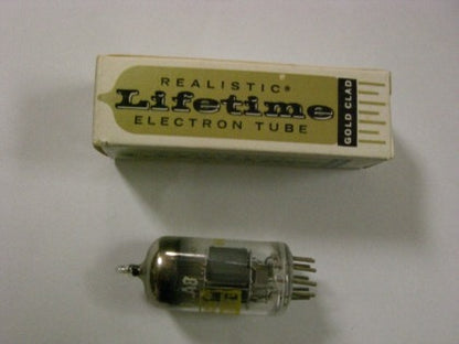 Vintage REALISTIC LIFETIME ELECTRON TUBE 6EA8