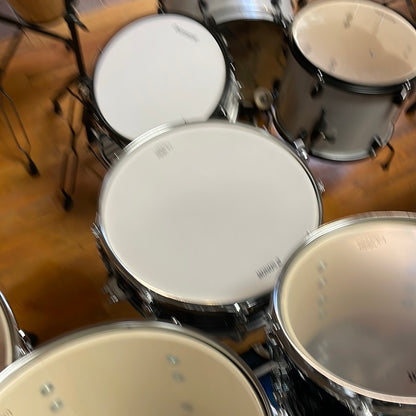 Sonor AQX Stage 5-piece Complete Drum Set - Blue Ocean Sparkle
