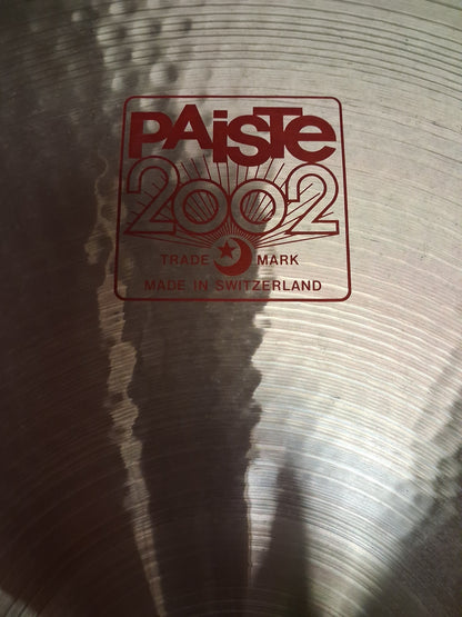 Paiste 2002 Ride Cymbal - 24" 1061624 Used