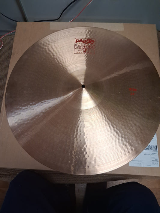 Paiste 2002 Ride Cymbal - 24" 1061624 Used