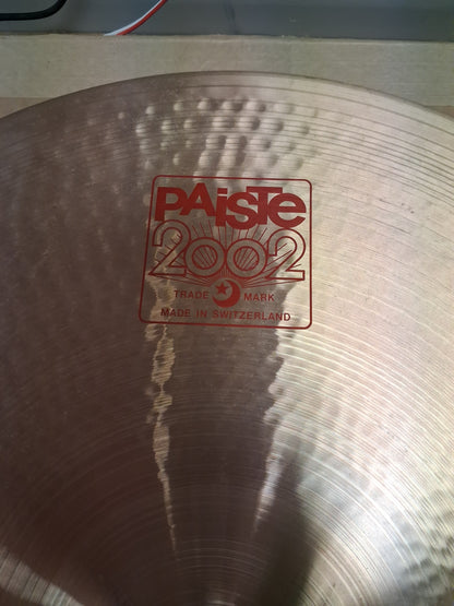 Paiste 2002 Ride Cymbal - 24" 1061624 Used
