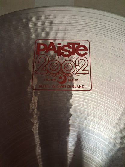 Paiste 2002 Ride Cymbal - 24" 1061624 Used