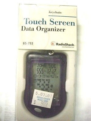RadioShack Keychain Organizer Cat# 650-0793