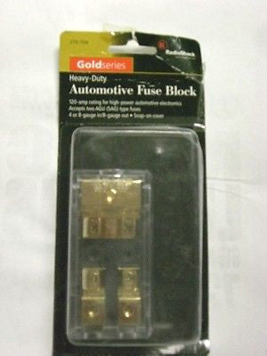 Radio Shack Heavy Duty Automotive Fuse Block Cat# 270-0704