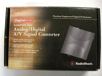 RadioShack Analog/Digital A/V Signal Converter Cat#150-1242