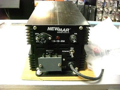 NEWMAR 115-12-35A Heavy Duty Power Supply & Battery Charger / 13.6 VDC @ 15 A