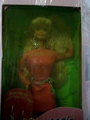 Vintage 1991 Mattel, Earring Magic Barbie & Software Pak, Radio Shack Cat# 250-1