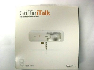 Griffin Technology 4020-TALK iTalk Voice Recorder for iPod
