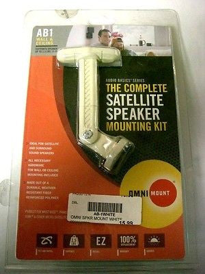 OmniMount AB-1 White Speaker Mount