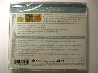 Andrea Immer Presents: Chardonnay, Shellfish & Schubert ECD (CD, Jul-2003, BMG (