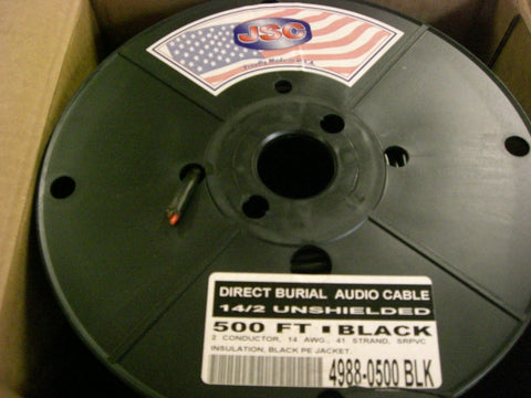 Direct Burial Speaker Cable 500ft Roll