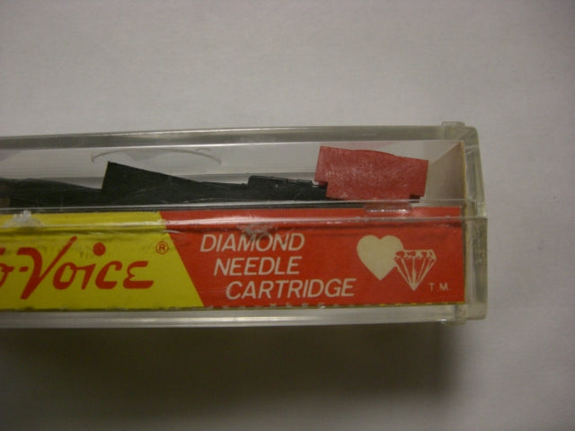 Vintage 5050D Electro Voice Ceramic Phonograph Cartridge and Diamond Needle