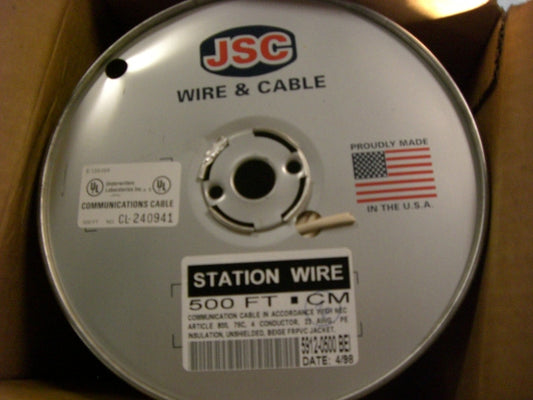 4 Conductor Telephone Wire 500 Ft