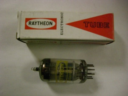 VINTAGE RAYTHEON 6X8A Vacuum Tube