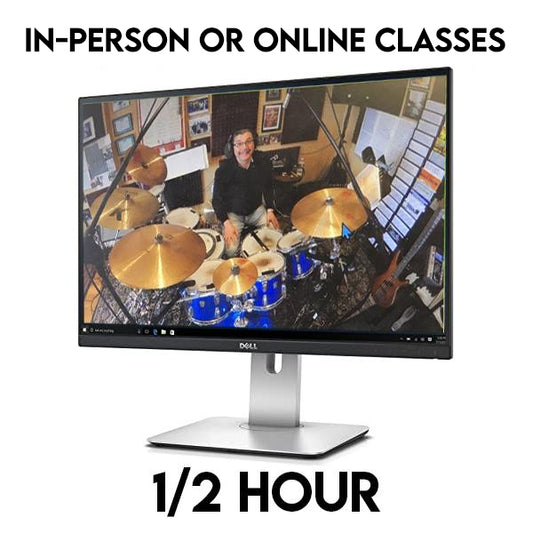 1/2 Hour Online Lessons