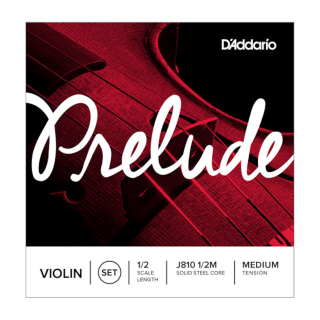 Prelude Violin String Set, 1/2 Scale, Medium Tension