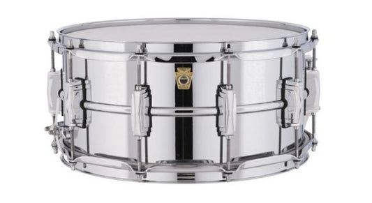 Ludwig LM402 Smooth Chrome Plated Aluminum Snare