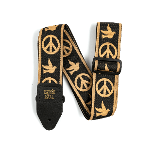 Ernie Ball PEACE LOVE DOVE JACQUARD STRAP