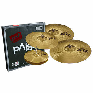 Paiste Pst 3 Limited Edition Universal Set (14/18/20) with FREE 16" Crash