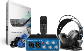 AudioBox USB 96 Studio – 25th Anniversary Edition Complete Hardware/Software Recording Kit  Includes AudioBox USB 96, HD7 Headphones & M7 Mic