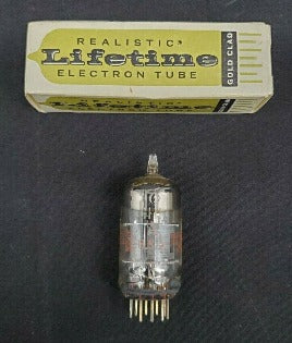 Vintage Realistic Lifetime Tube 6GH8A