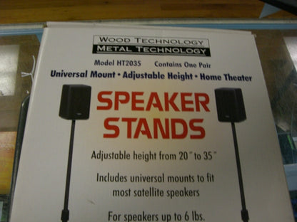 Universal Mount Satellite Speaker Stands