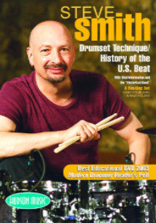Steve Smith – Drum Set Technique/History of the U.S. Beat 2-Disc DVD Set