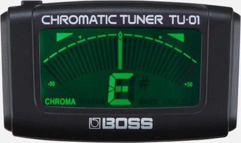 Boss TU-01 Clip-on Chromatic Tuner